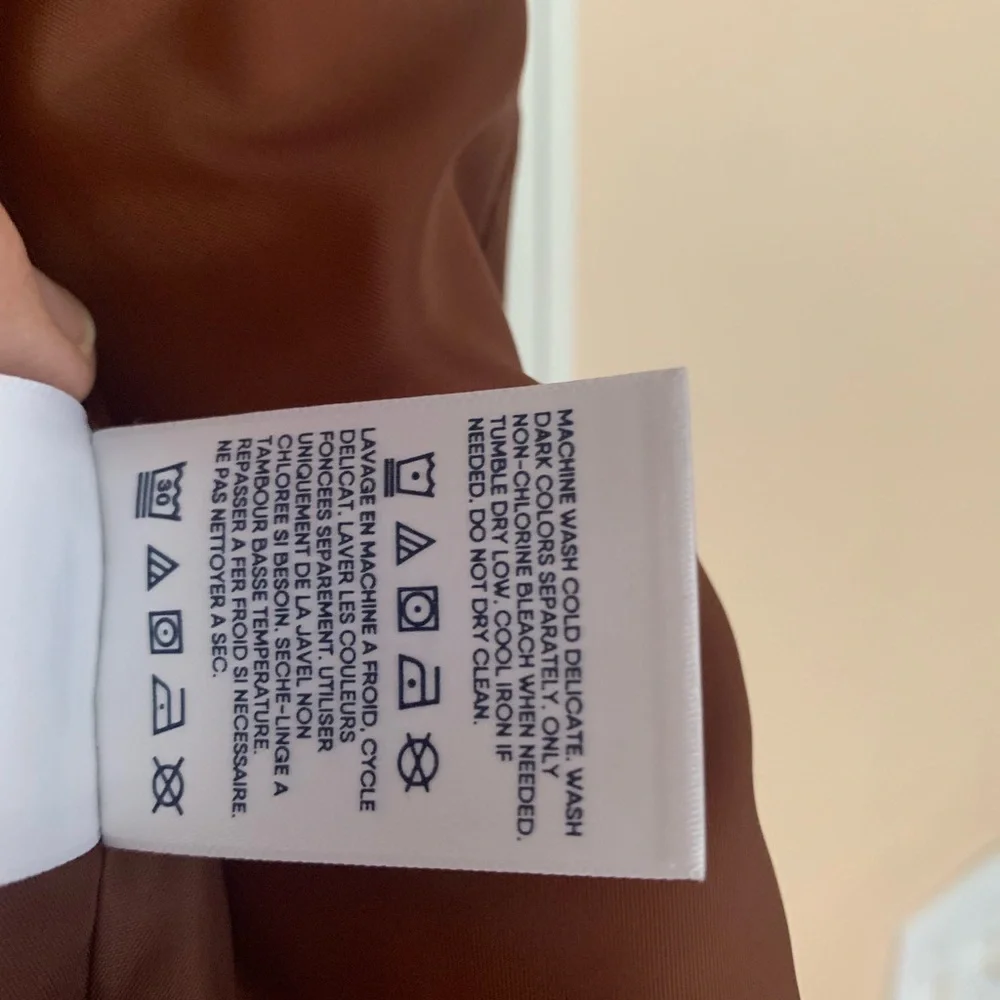 Lands' End Brown Quilted Vest - Picture 9 of 10